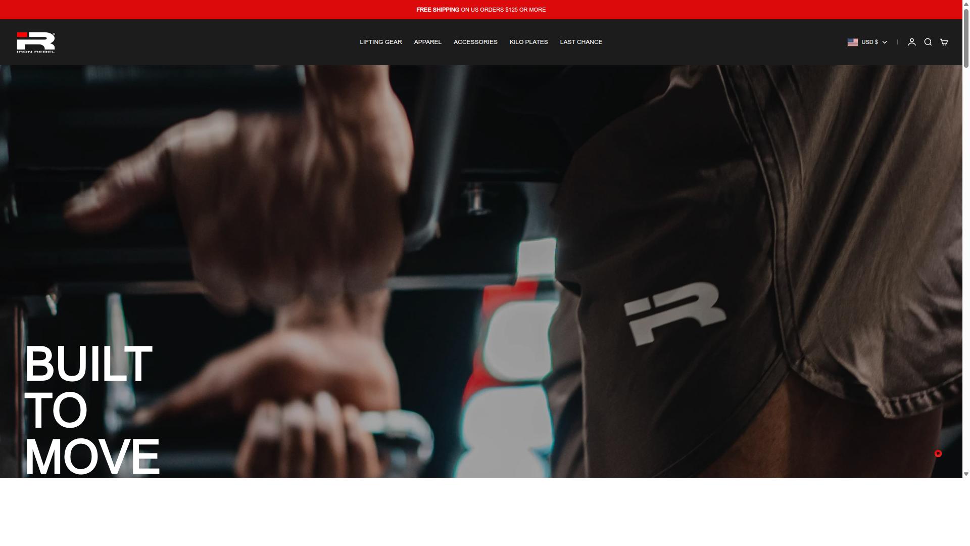 Iron Rebel website